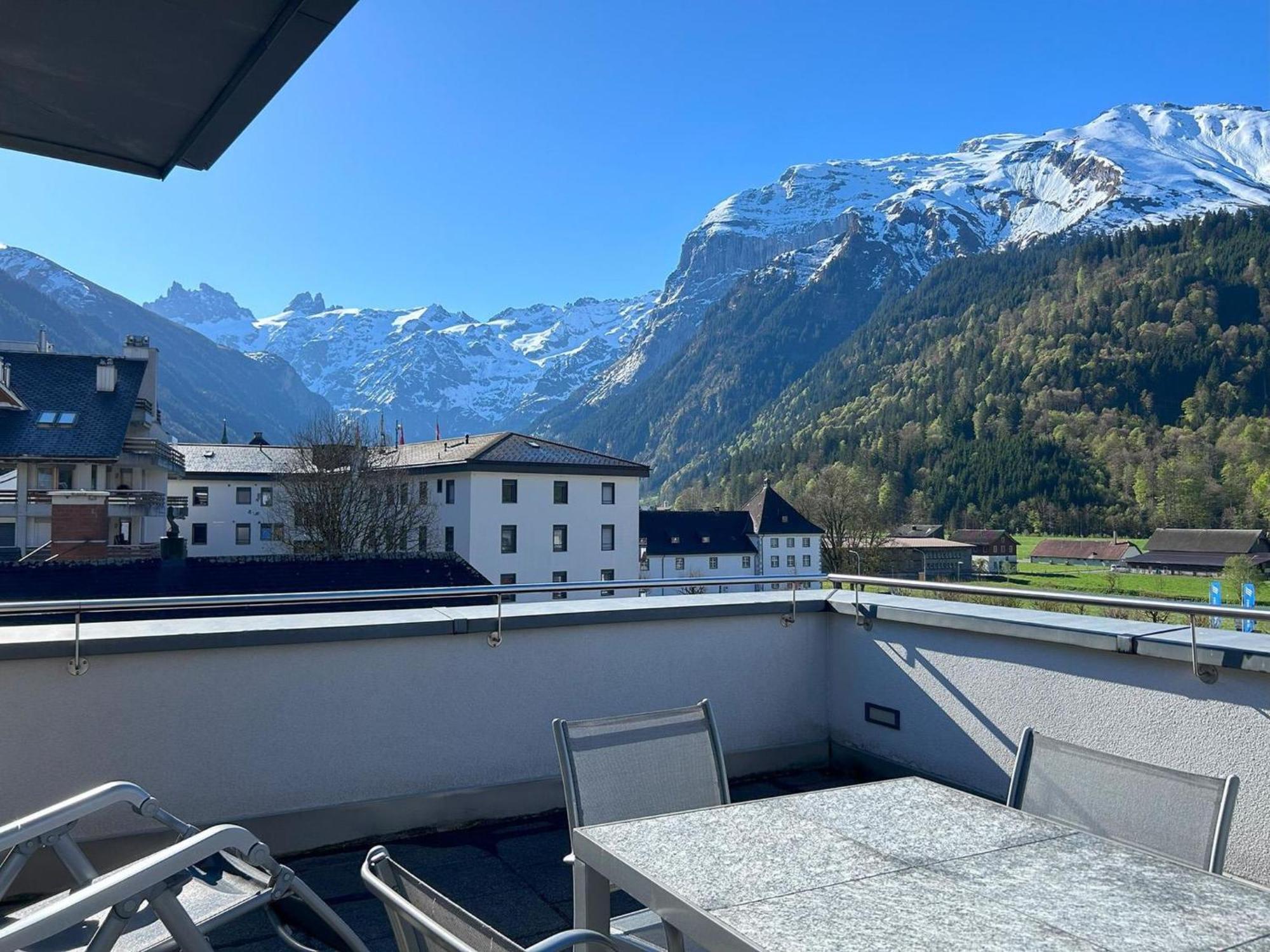 Apartment Dorfstrasse 7-42 Engelberg Exterior foto